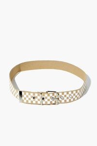 Checkered Print Belt | Forever 21