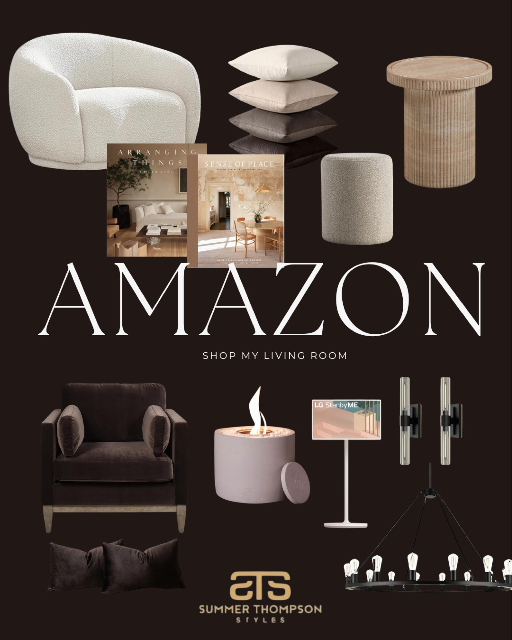 Elevate your living room with chic, neutral tones and modern pieces that blend style with comfort. From plush accent chairs to cozy throws, I’ve curated my Amazon favorites to help you create a space you’ll love to unwind in. 🌟 Shop the look and bring this moody elegance to your home! 🖤✨

#LivingRoomDecor #AmazonHome #ModernLivingRoom #NeutralHomeDecor #MoodyInteriors #HomeStyleInspo #LivingRoomDesign #AmazonFinds #InteriorStyling #ChicHomeDecor








#LTKHome #LTKStyleTip #LTKU