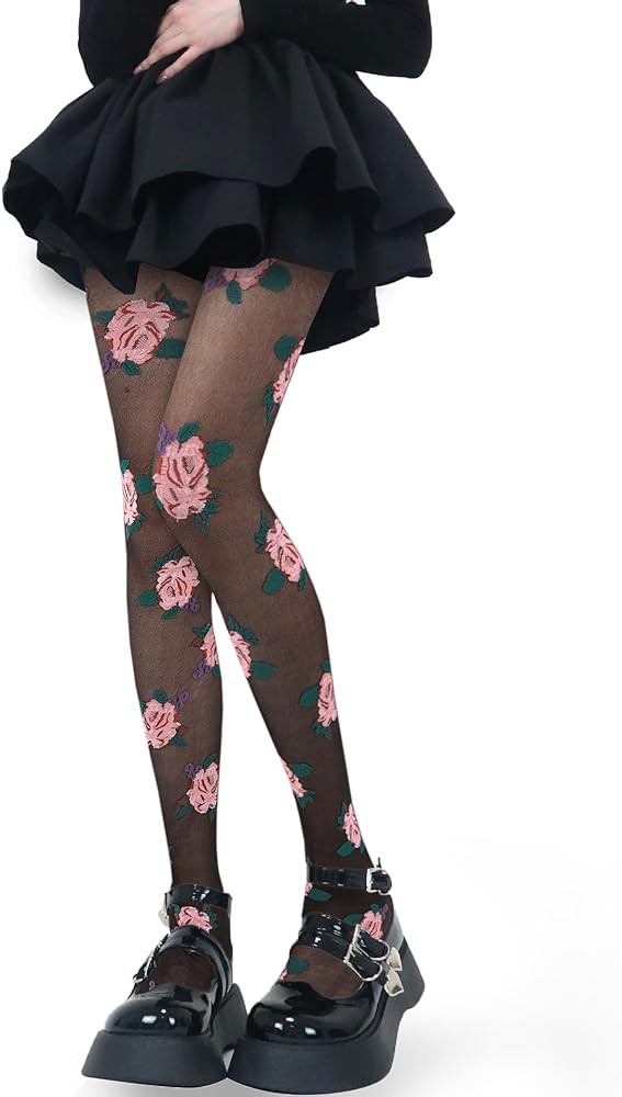 Benefeet Sox Womens Sheer Tights High Waist Sexy Lace Pantyhose Transparent Stockings Nylon Silk ... | Amazon (US)