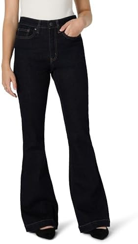 Amazon Essentials Womens High Stretch High-Rise Flare Jeans | Amazon (US)