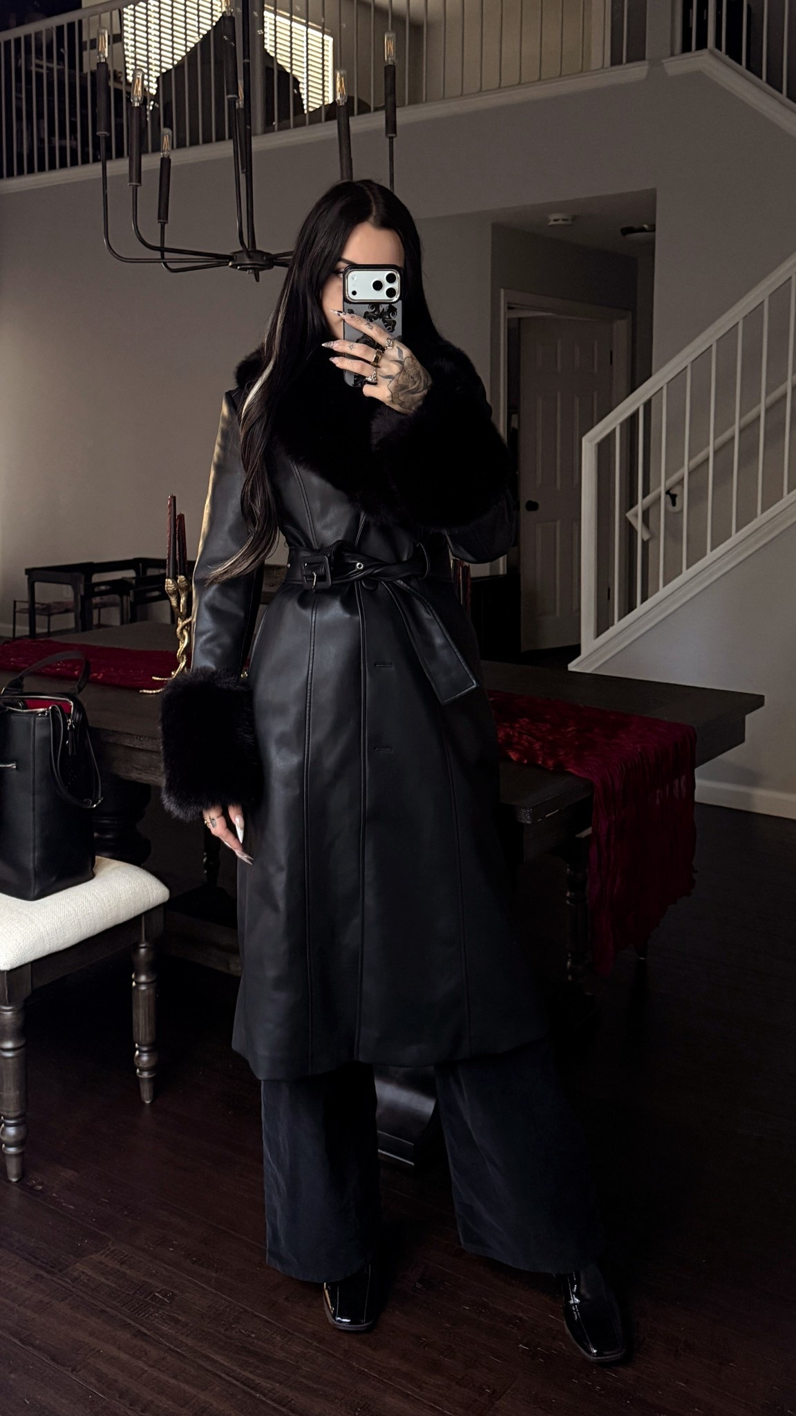 The best corporate goth winter jacket 🖤 it’s definitely giving villain! 

#LTKgrwm #LTKGiftGuide #LTKHoliday