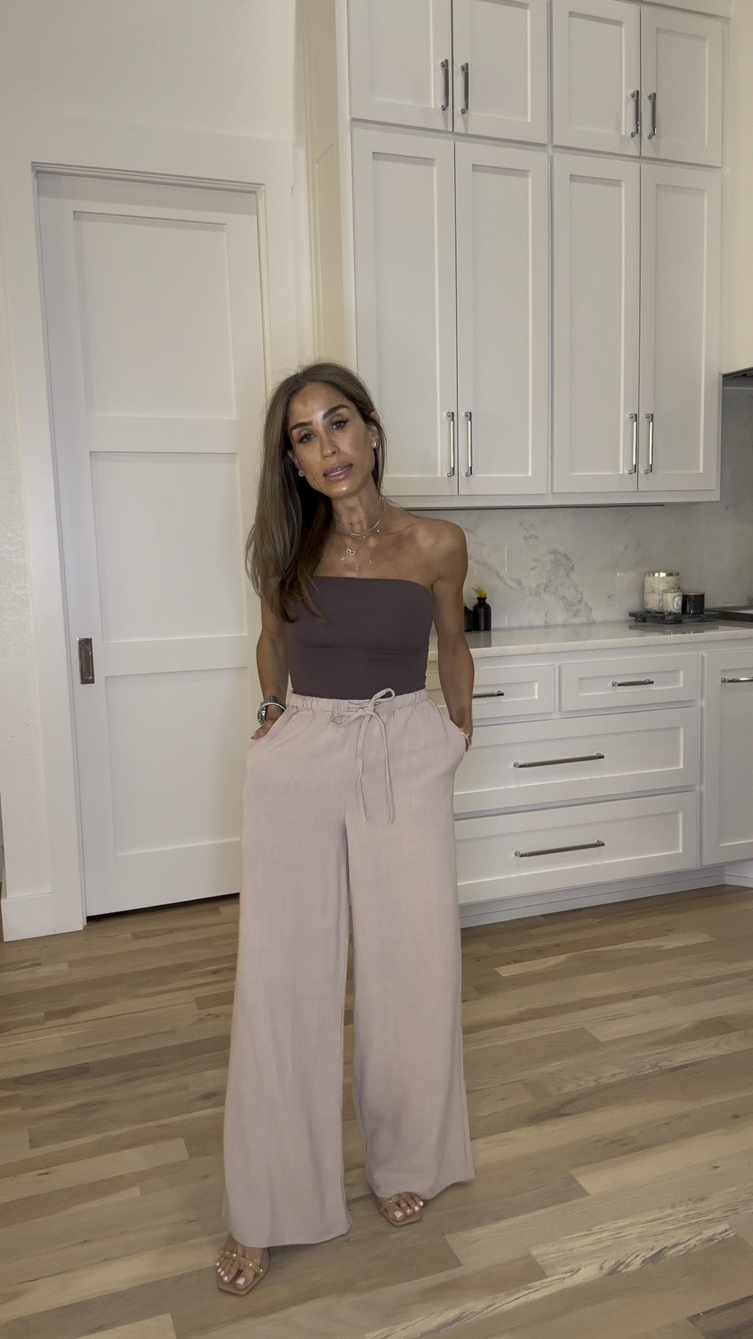 Amazon linen flowy pants size xs petite friendly seamless  double lined tube top size s 
vacation outfit idea, resort wear, beach pants 

#LTKFindsUnder100 #LTKSeasonal #LTKFindsUnder50