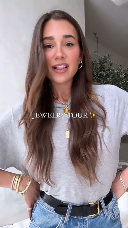 Jewelry tour! Linked a few pieces here 🤍