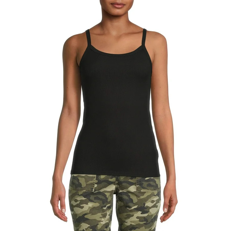 No Boundaries Juniors Rib Cami | Walmart (US)