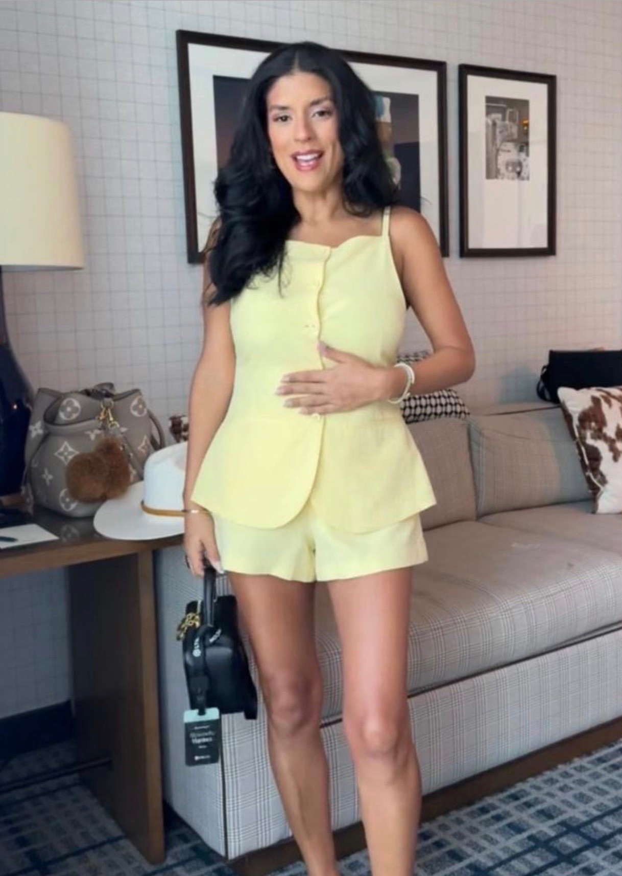 A pop of butter yellow makes this matching set feel so fresh and polished 💛 The tailored top and coordinating shorts are such a chic combo for an elevated warm-weather look.

#MatchingSet #ButterYellow #ChicStyle

#LTKdayinmylife #LTKootd #LTKstorytime