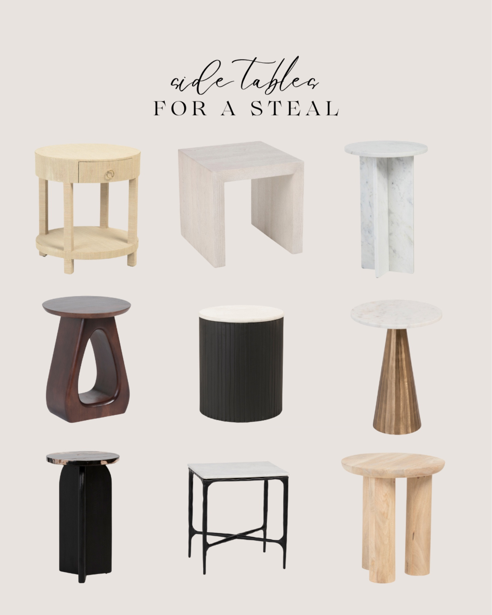 Tj maxx. Home decor. Side table. Accent table. End table. Affordable home. Trending. Best sellers. Viral. Modern. Transitional  

#LTKFindsUnder100 #LTKHome #LTKSeasonal