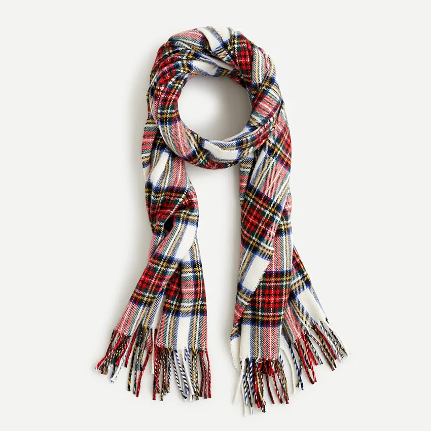 Tartan scarf | J. Crew US