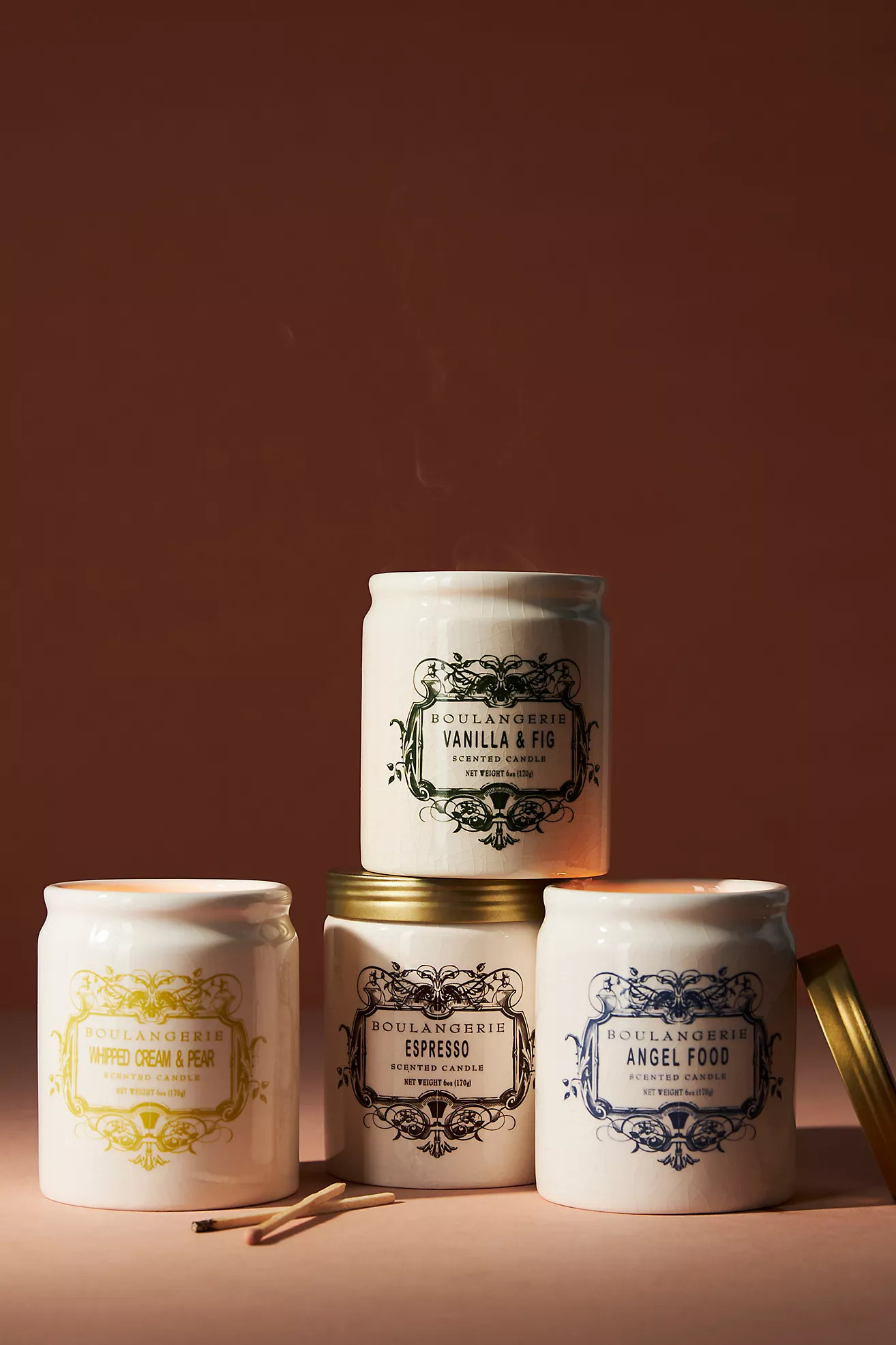 Boulangerie Whipped Cream & Pear Jar Candle | Anthropologie (US)