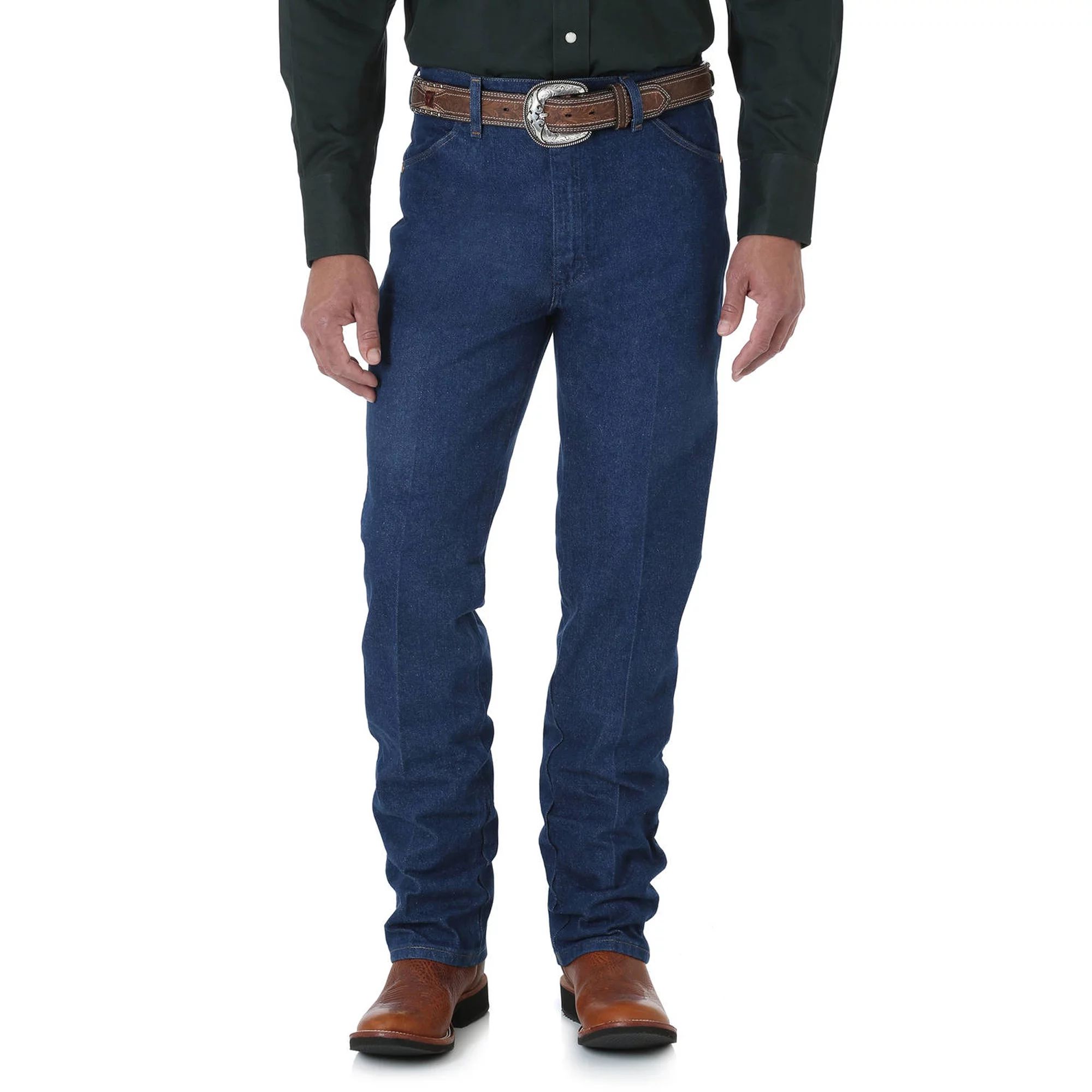 Wrangler Men's Cowboy Cut, Slim Fit 5-Pocket Jeans | Walmart (US)
