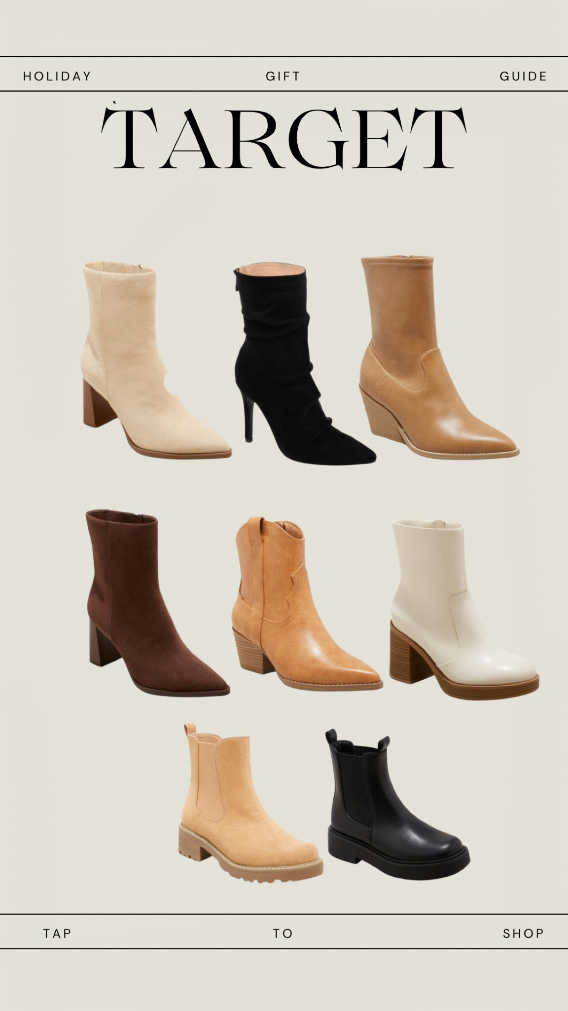 Target boots and booties on sale 🤩

#LTKCyberWeek #LTKU #LTKsalealert