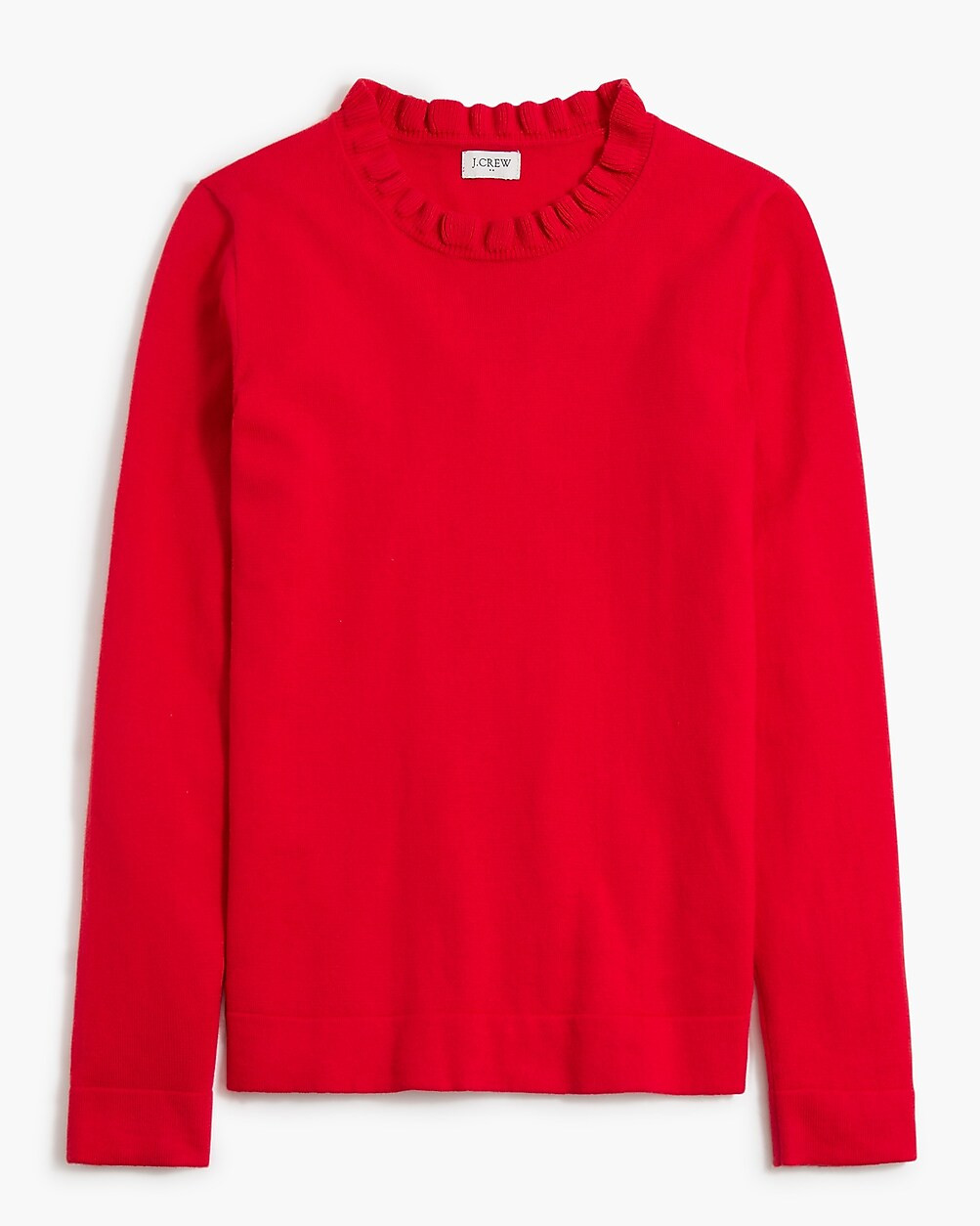 Ruffleneck sweater | J.Crew Factory