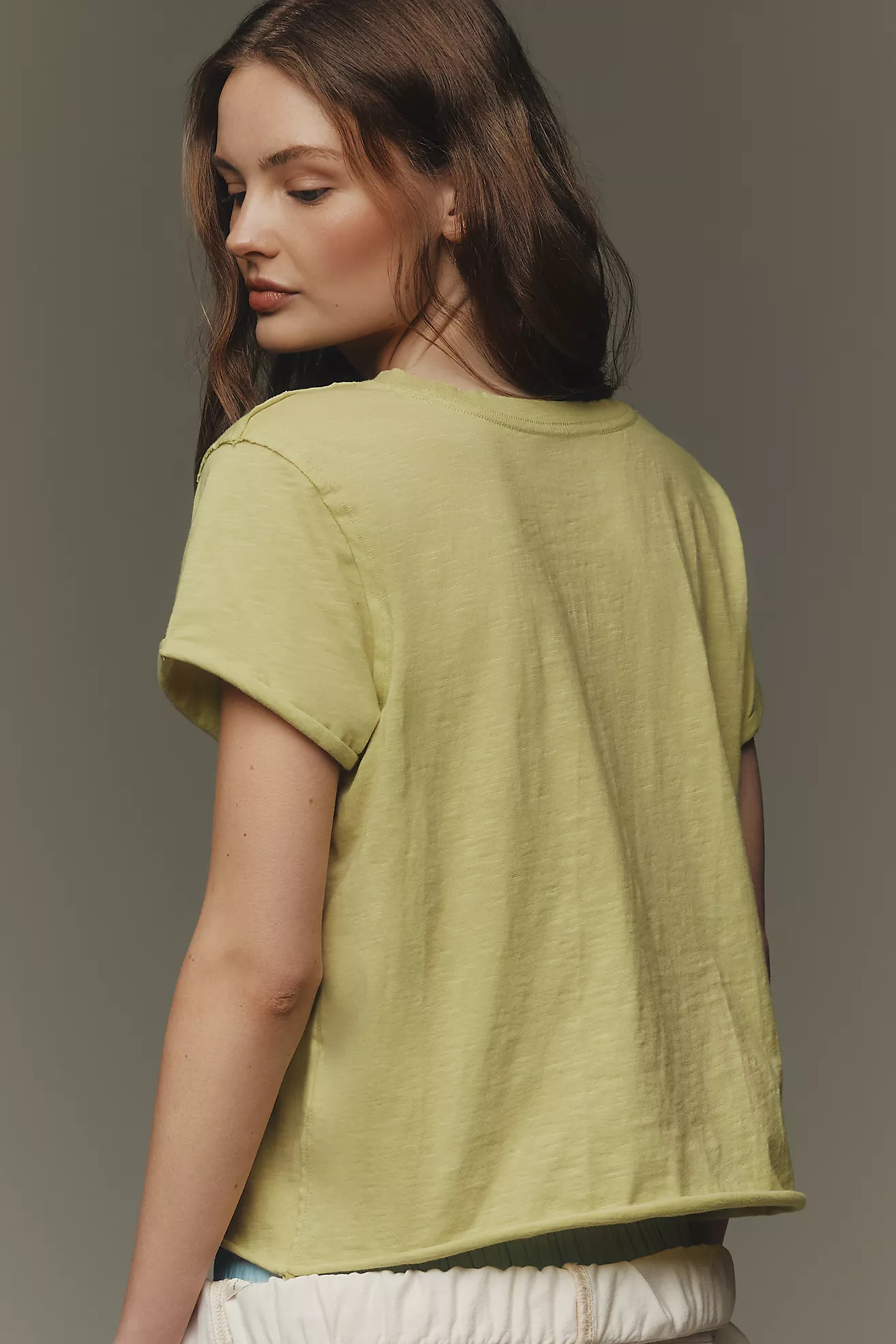 The Caitlin Boxy Tee by Maeve | Anthropologie (US)
