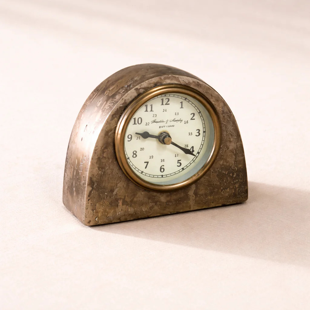 Brass Inspired Clock | luxe bCO