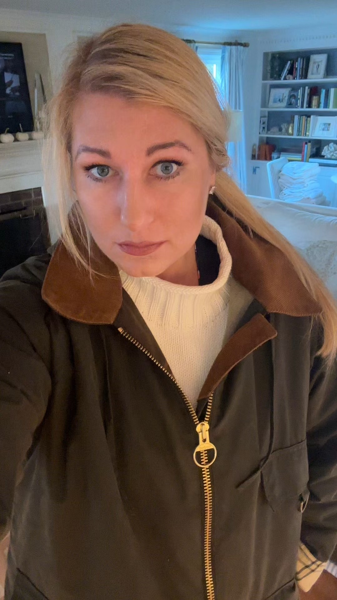 Great weekend pairing. Rollneck cream sweater & Barbour jacket 

#LTKSaleAlert #LTKOver40 #LTKSeasonal