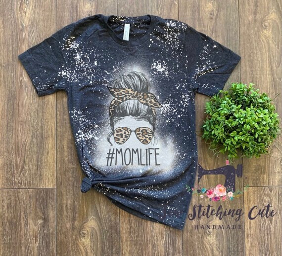 Mom Life/ MOMLIFE / Leopard / Messy Bun / Messy Hair / Mom | Etsy | Etsy (US)
