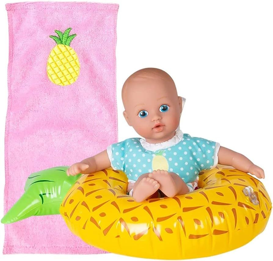 Adora Water Baby Doll, SplashTime Baby Tot Sweet Pineapple 8.5 inch Doll for Bathtub/Shower/Swimm... | Amazon (US)