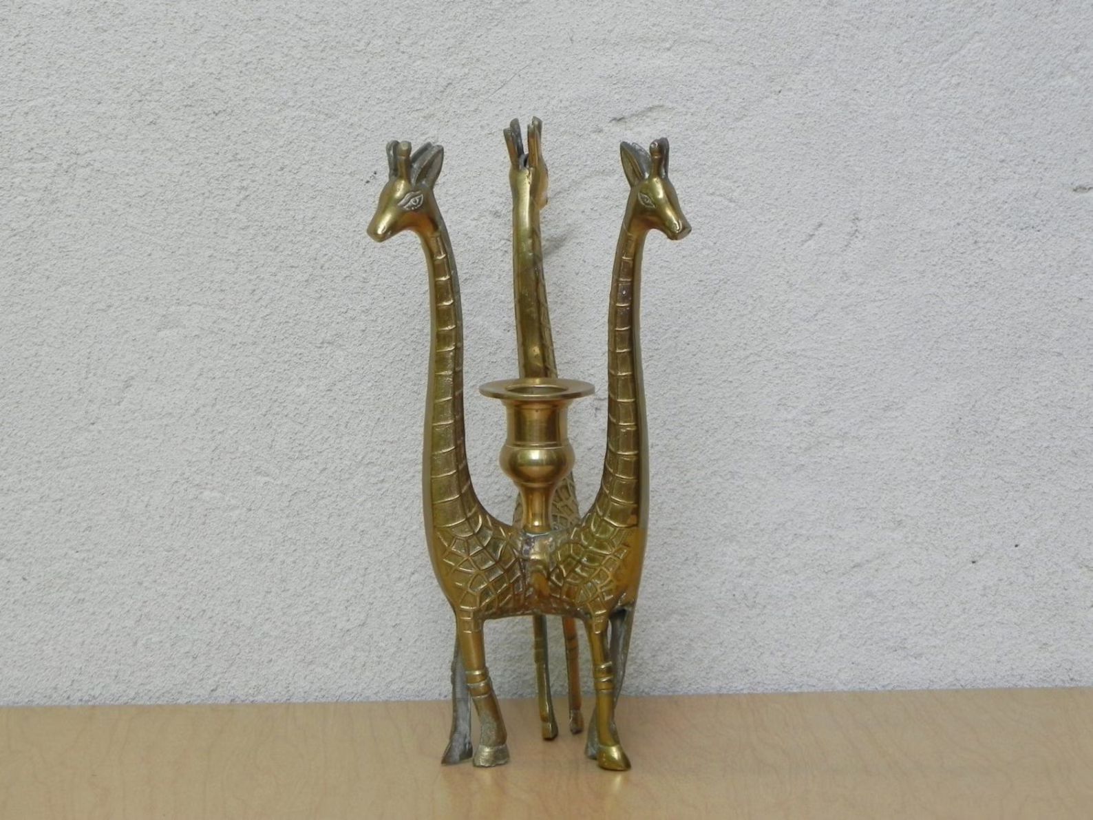 Brass 3 Giraffe Candle Holder | Etsy (US)