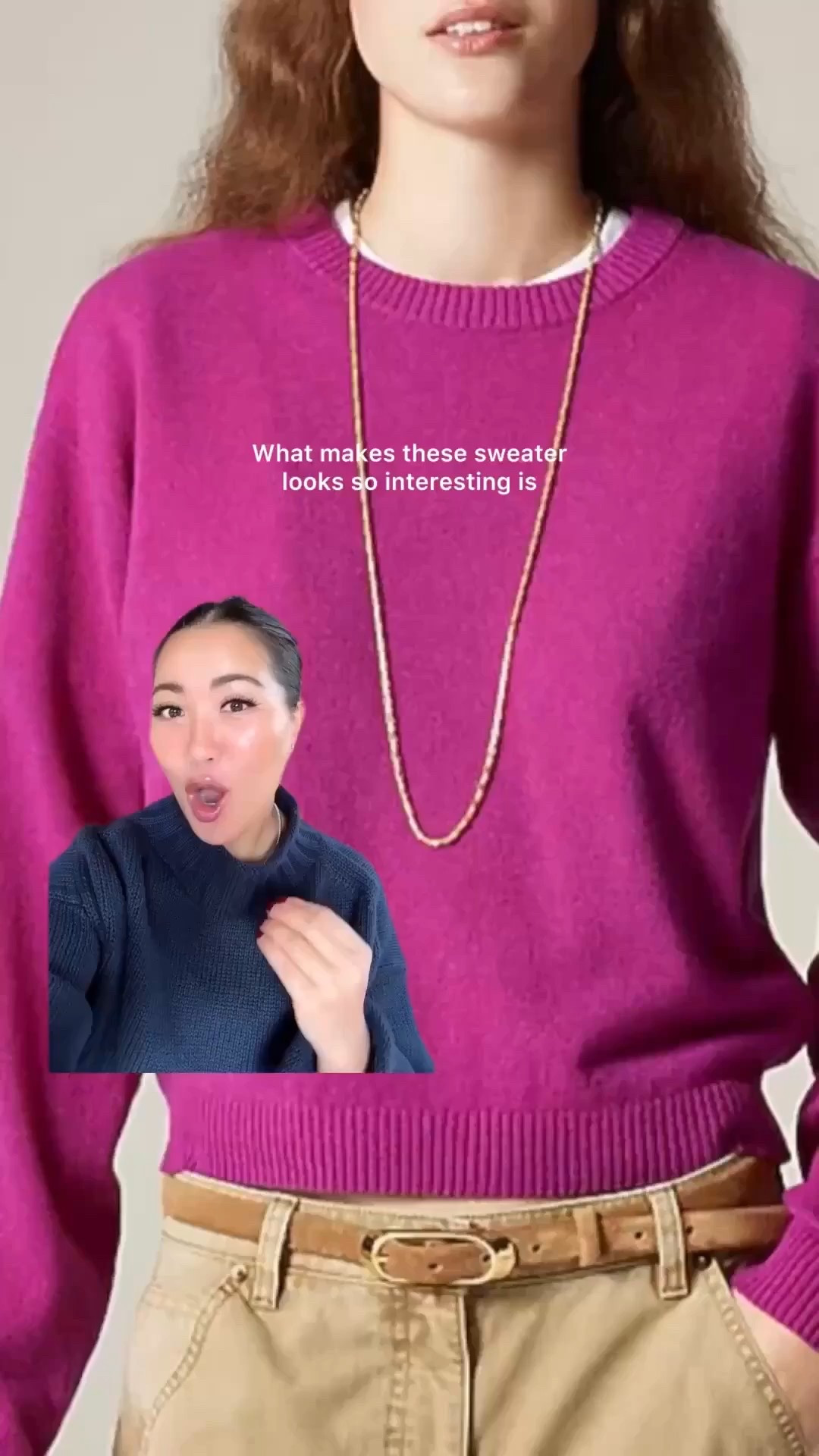 The perfect layering tee!

OLD NAVY: Under $10, breathable 100% cotton, relaxed fit, perfect as a layering tee or worn alone. I’m wearing an XS.

7DIAMONDS: Neckline is more secure (it doesn’t move around when under sweaters). I’m wearing an XS.

QUINCE SWEATERS: 100% cashmere. One of my favorite sweaters with a beautiful drape. I’m wearing an XS.

QUINCE JEANS: same jeans, different washes, midsection and petite friendly. I’m wearing a 26 x 30. Lighter wash ‘Frosted Blue’, darker wash ‘Midnight Blue.’ 



#LTKPetite #LTKstorytime #LTKgrwm