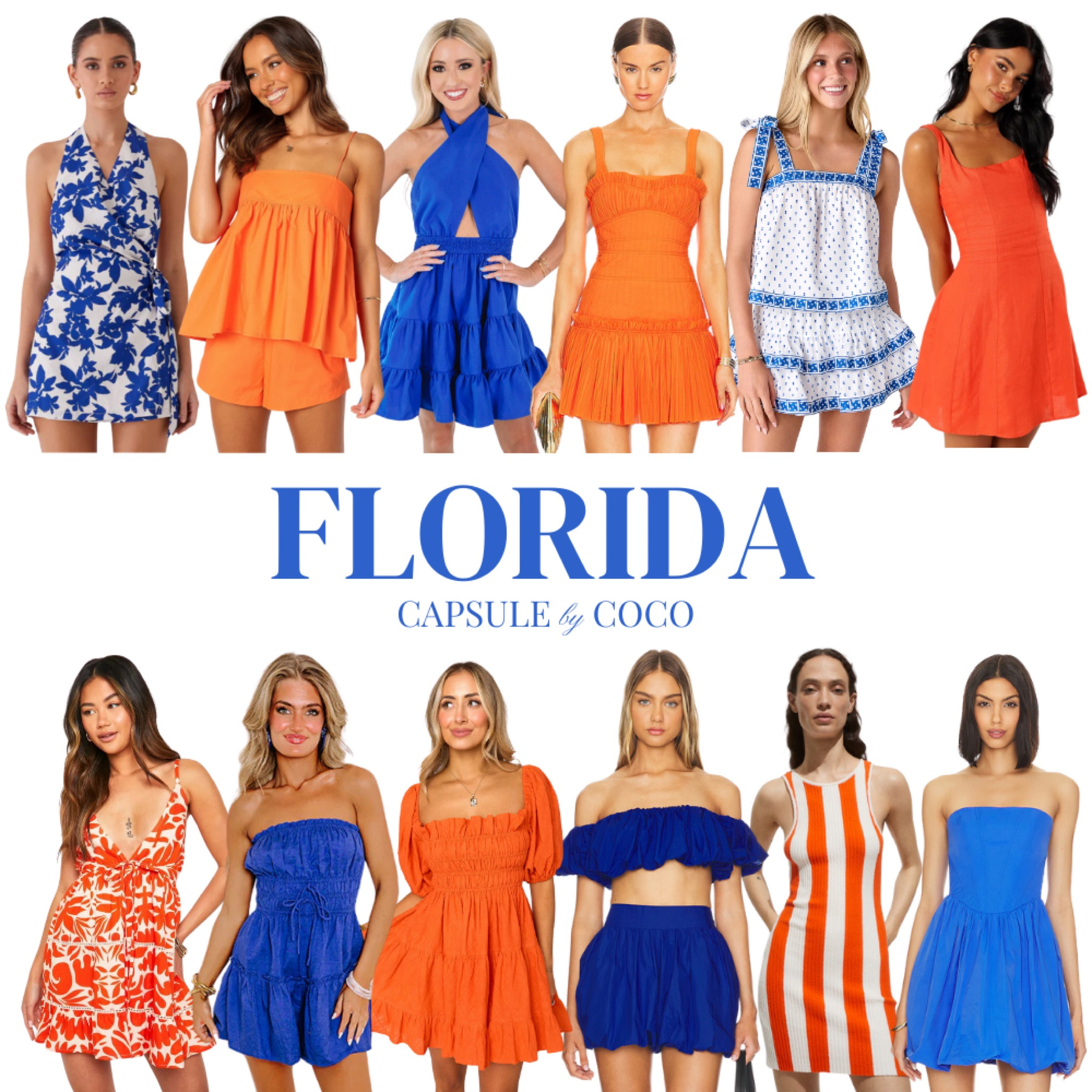 FLORIDA GAME DAY 🏈

Florida, UF, The University of Florida, Gainesville Florida, Florida Gators, Florida game day, Florida gameday, Florida game day outfit, Florida gameday outfit, tailgating, college, fraternity, sorority, sorority outfit, sorority recruitment, sorority rush, SEC, football, tailgate, tailgating, Florida outfit, Delta Gamma, DG, DeeGee, Kappa Kappa Gamma, KKG, Kappa Delta, KD, Tri Delta, DDD, Phi Mu, Chi Omega, Chi O, Alpha Chi Omega, Pi Beta Phi, Pi Phi, Alpha Delta Pi, ADPi, Alpha Phi, Sigma Kappa, Kappa Alpha Theta, Zeta Tau Alpha, Gamma Phi Beta, mini dress, mini dresses, orange dress, orange mini dress, blue dress, blue mini dress, mini dress, matching set, blue matching set, orange matching set, college game day, college gameday, game day look, gameday look, Capsule By CoCo

#LTKU #LTKStyleTip #LTKSeasonal