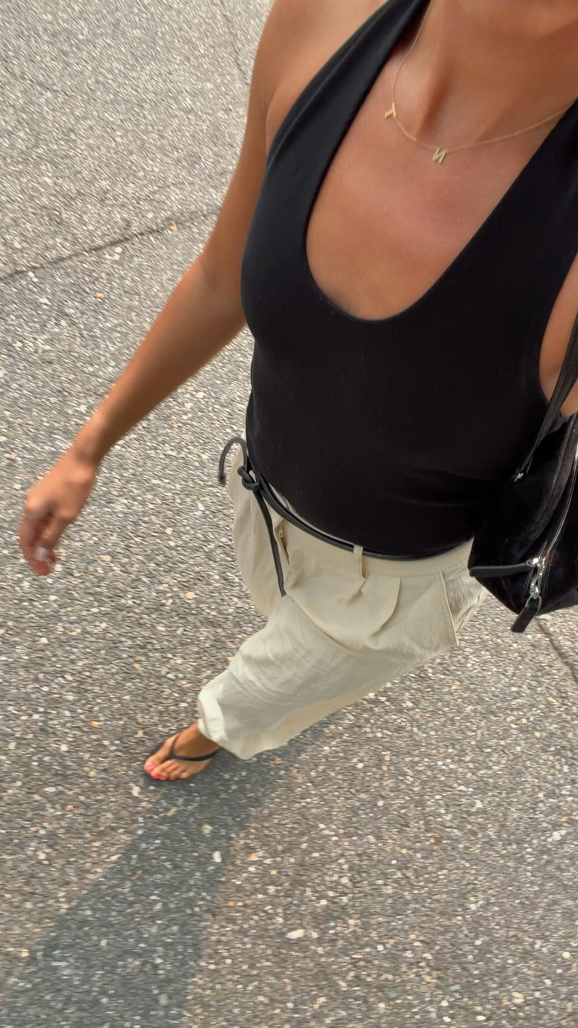 Date night outfit for dinner and a movie! Saw the Odyssey and it was SO good! Wearing a S tank (code NENAXSPANX to save) and 6 in pants they run a bit small - they’re only $35 right now!

#LTKdayinmylife #LTKootd