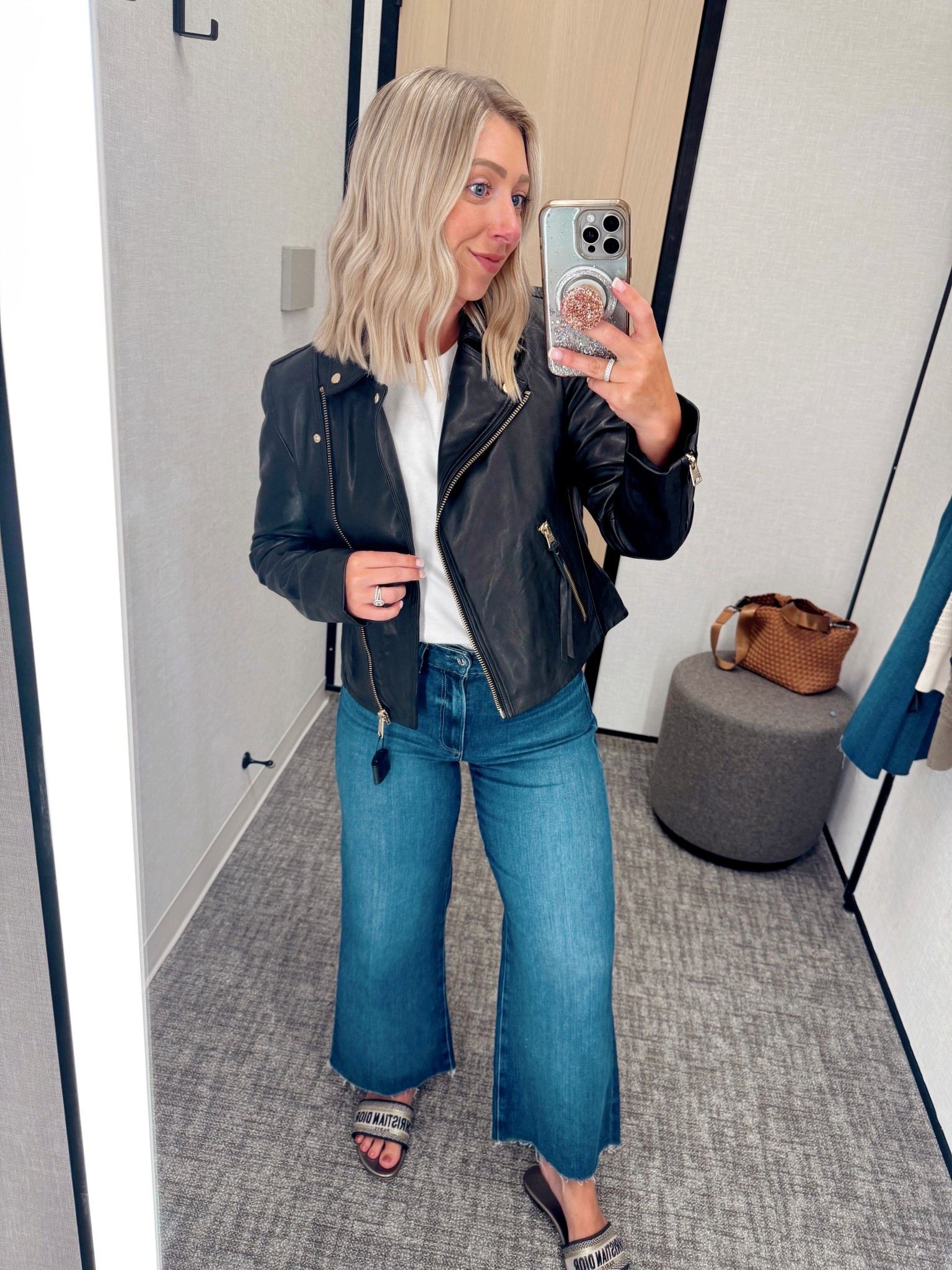 Nordstrom Anniversary Sale
Size small top —runs a little big since it’s stretchy, I think an XS would fit too! // Size 27 jeans (TTS)

NSALE, Nordstrom Anniversary Sale, Madewell jeans, date night tops, all saints jacket, leather jackets, Paige jeans 

#LTKFindsUnder100 #LTKStyleTip #LTKSaleAlert