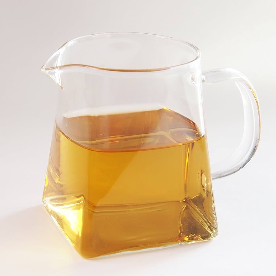 12 oz Pitcher Glass Tea Pitcher Small Glass Pitcher High Temperature Resistant Clear Glass Tea Cu... | Amazon (US)