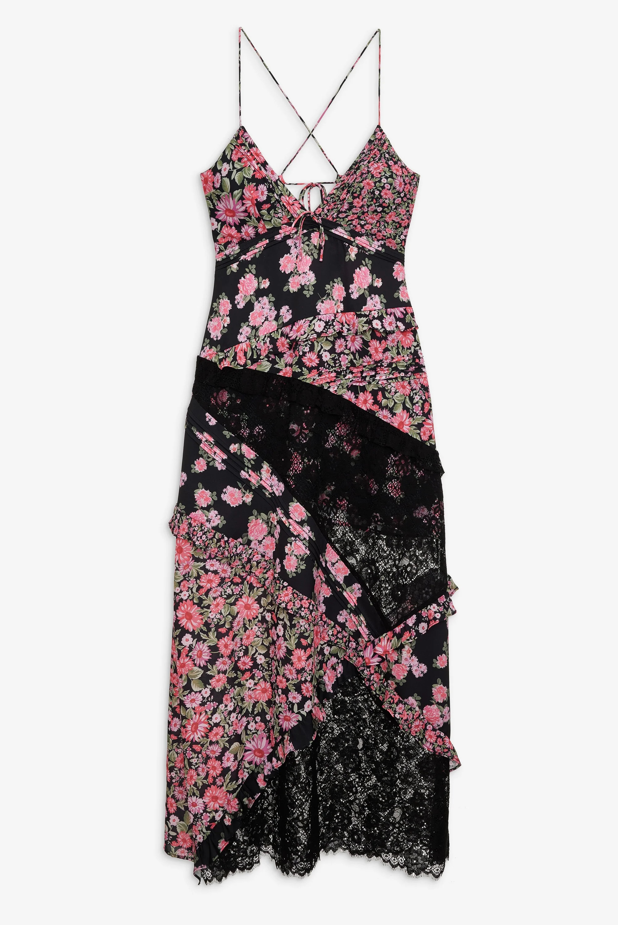 Rosalyn Maxi Dress — Black | For Love & Lemons