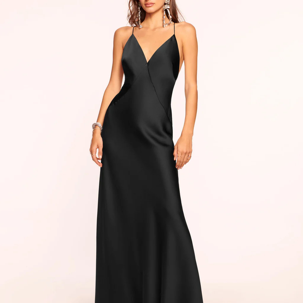 Caspe V-Neck Gown | Ramy Brook