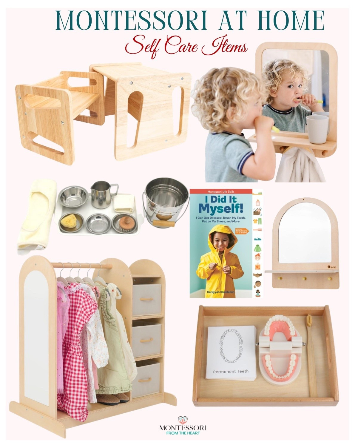 Montessori At Home ~ Self Care Items

#LTKKids #LTKselfcare #LTKHome