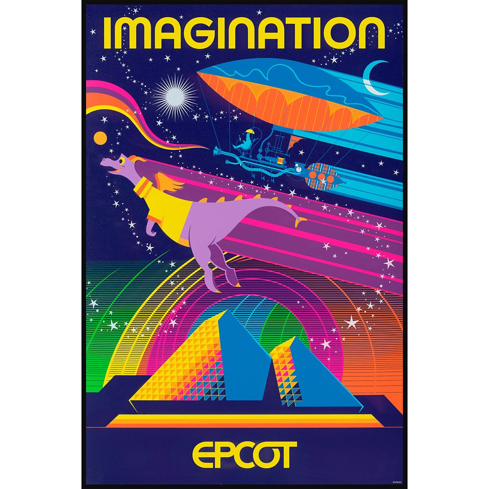 EPCOT Imagination Poster – Limited Release | Disney Store