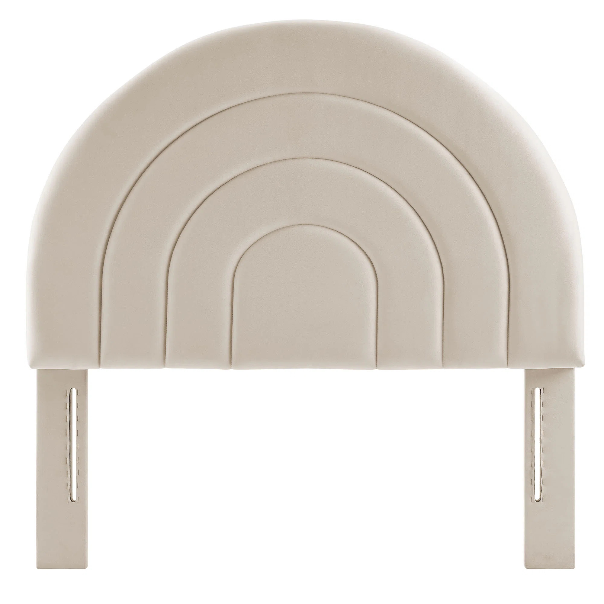 Solana Arched Performance Velvet Headboard | Wayfair North America