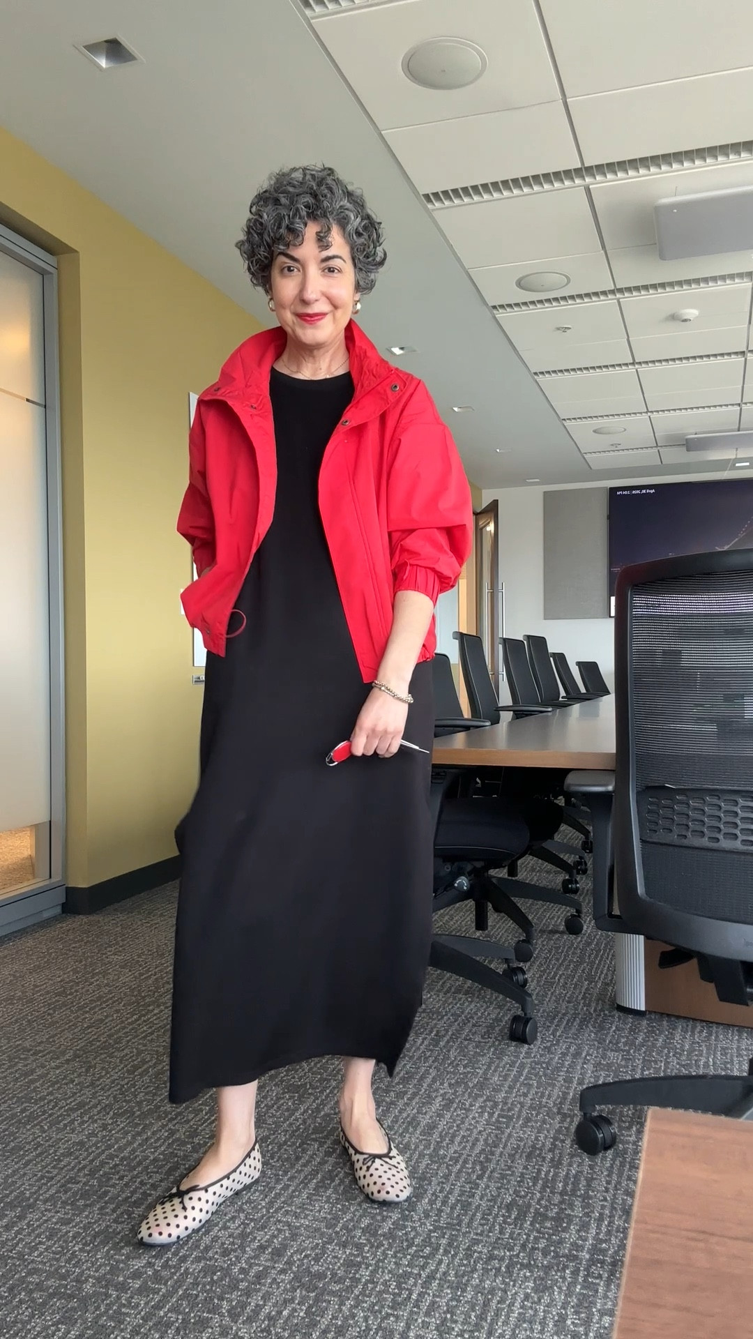 Thursday OOTD - wearing a small in both jacket and dress. They run TTS. 9.5 in shoes ♥️

#LTKgrwm #LTKootd