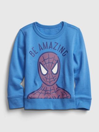 babyGap | Marvel Spider-Man Crewneck Sweatshirt | Gap (US)