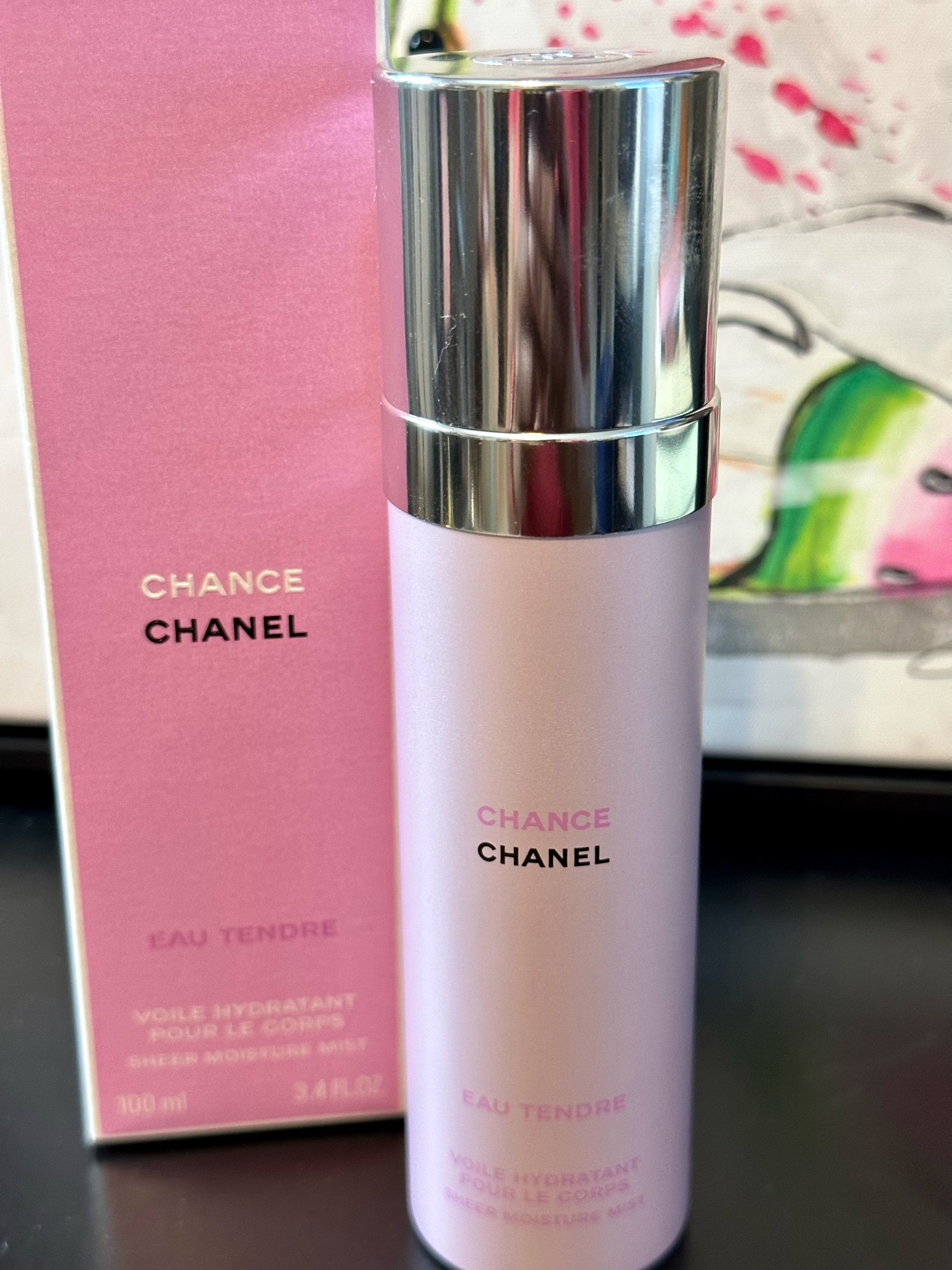 Chanel eau discount tendre body lotion