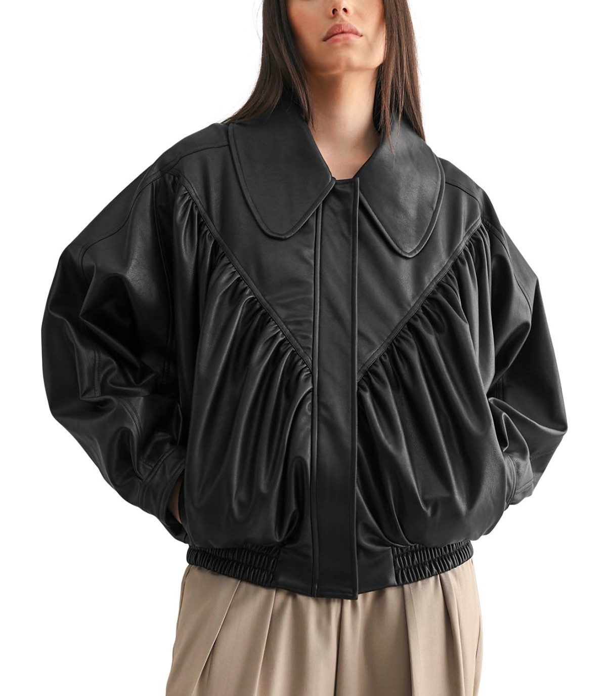 Chic bomber jacket under $200

#LTKValentine #LTKgrwm #LTKootd