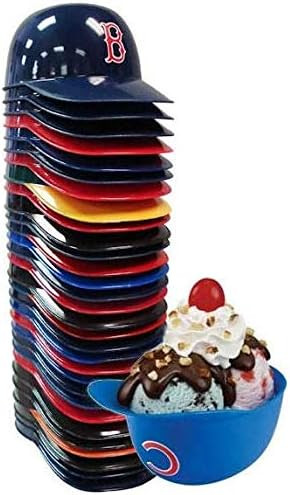 Rawlings All 30 MLB Teams Official 8oz Mini Baseball Helmet Ice Cream Snack Bowls | Amazon (US)