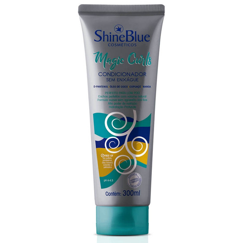Condicionador Shine Blue Magic Curls 300ml | Shopee (BR)