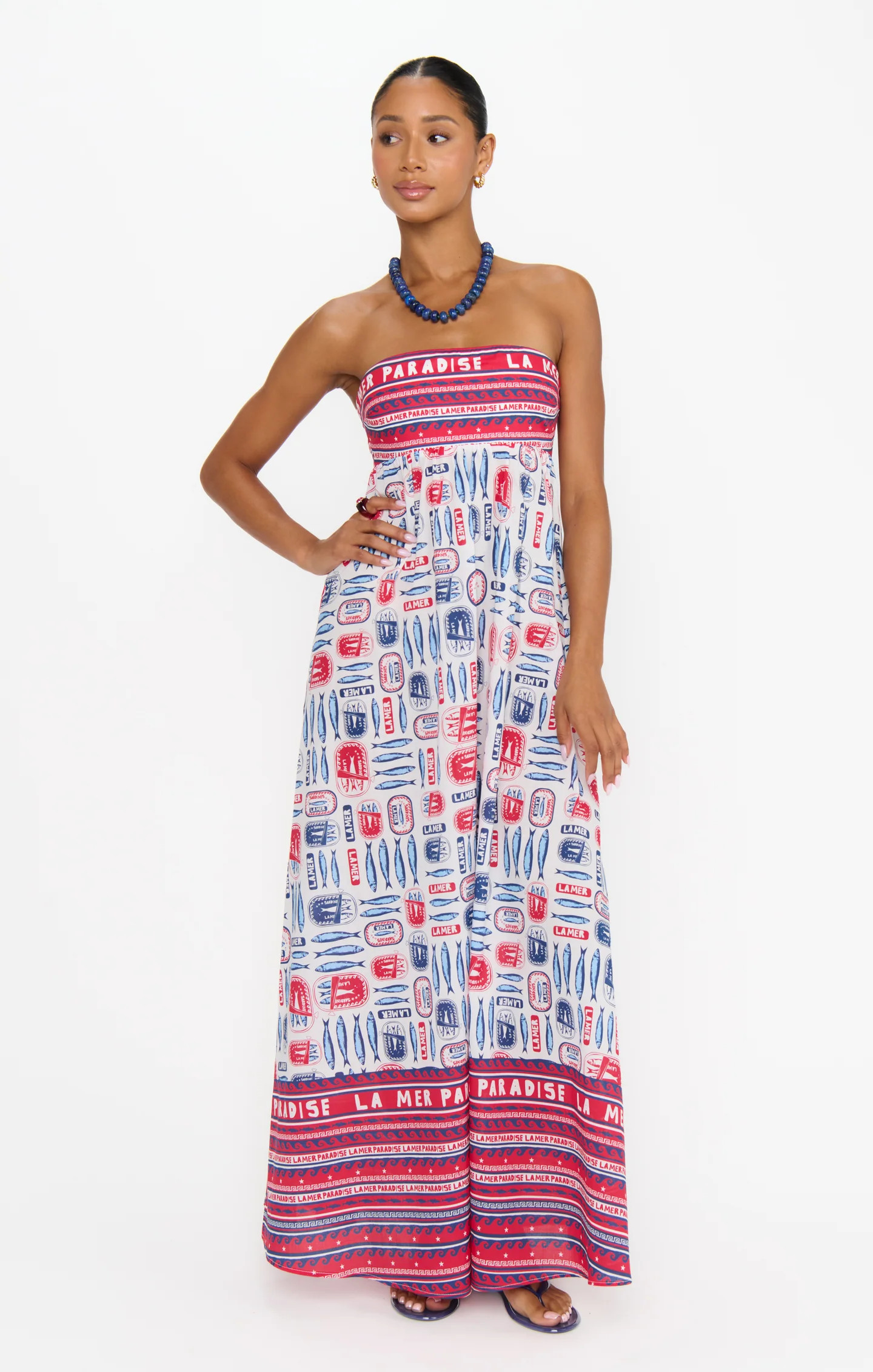 Day Out Maxi Dress ~ Sardine Border | Show Me Your Mumu