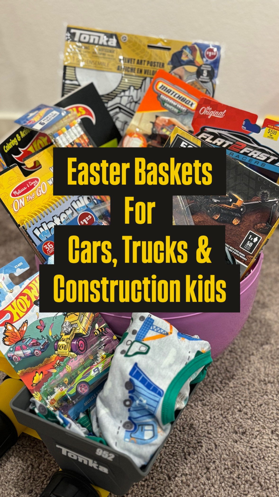 I could put together Easter Baskets all day!  These are a few favorites I’ve collected for my two boys. If you love all things Cara, trucks and construction, here’s some Easter Bakset ideas! 

#LTKSeasonal #LTKKids #LTKFamily