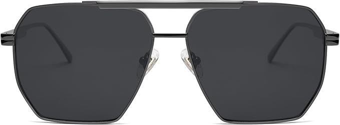 SOJOS Retro Oversized Square Polarized Sunglasses for Women and Men Vintage Shades UV400 Classic ... | Amazon (US)
