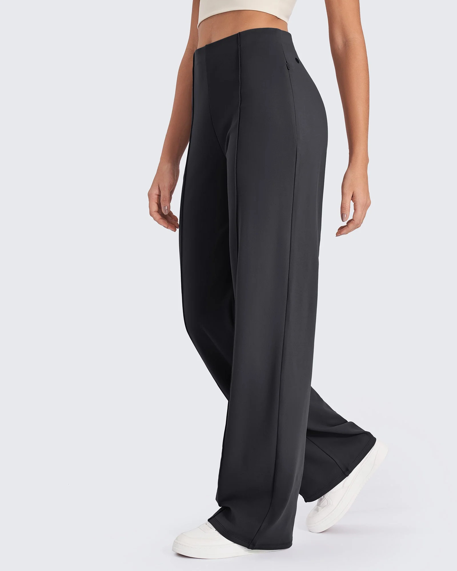 High Waisted Office Pants – Elegant Business Trousers | G4Free | g4free activewear