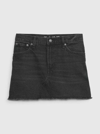Teen Denim Skirt with Washwell | Gap (US)