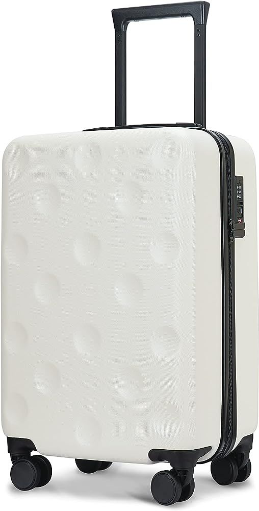 GinzaTravel PC Hardside Lightweight Suitcase with 4 Universal Wheels TSA Lock Carry-on suitcase 2... | Amazon (US)