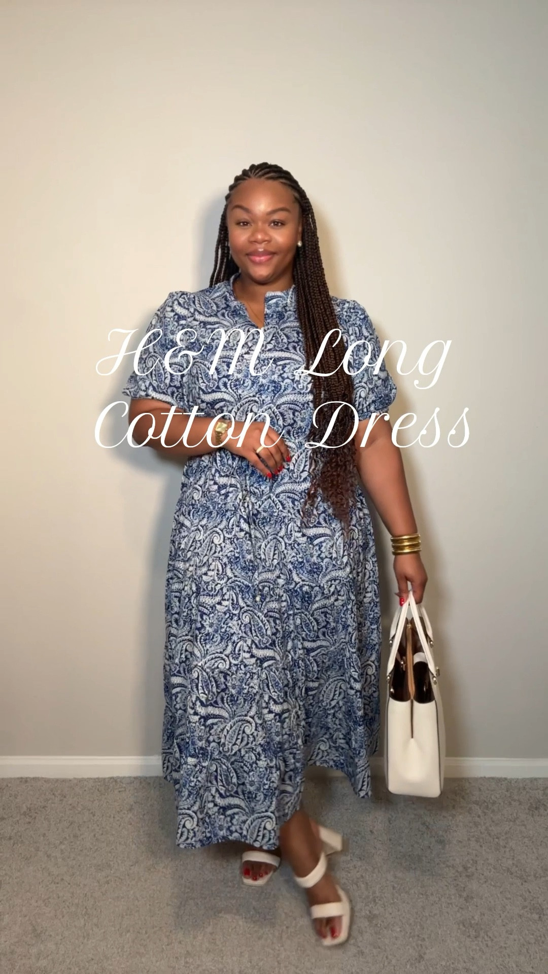 H&M Long Cotton Dress 💙

#LTKStyleTip #LTKPlusSize #LTKMidsize