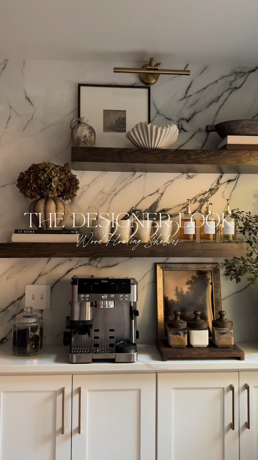 These solid wood floating shelves have completely exceeded my expectations. The craftsmanship is exceptional, the rich wood stain is gorgeous, and they gave my coffeep bar that custom-built look I had been searching for. If you’re looking for high-quality floating shelves that feel designer without compromising on quality, these are absolutely worth considering.

#floatingshelves #designerlook #homeimprovements #homedecor #coffeebar #homeinspo #kitchendecor #customkitchen #kitchenupgrade

#LTKHome