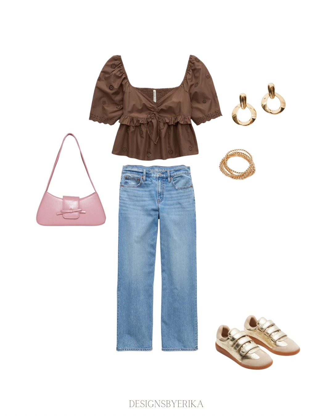 Chic & casual: the perfect outfit for transitioning into spring!! 🌷🤎 

#LTKStyleTip