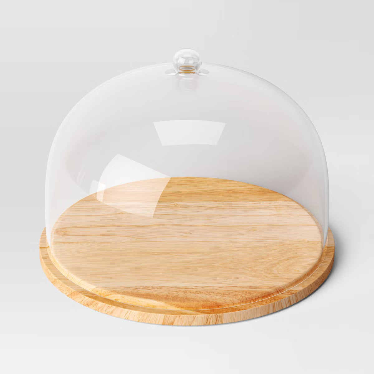 Wood Serving Board with Glass Cloche - Threshold™ | Target