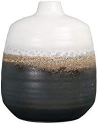 Bloomingville AH0405 Ceramic Vase, Small, Black | Amazon (US)