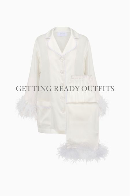 Getting ready outfits. Bride wardrobe. Bridal wardrobe. Wedding wardrobe  

#LTKstyletip #LTKwedding #LTKSeasonal
