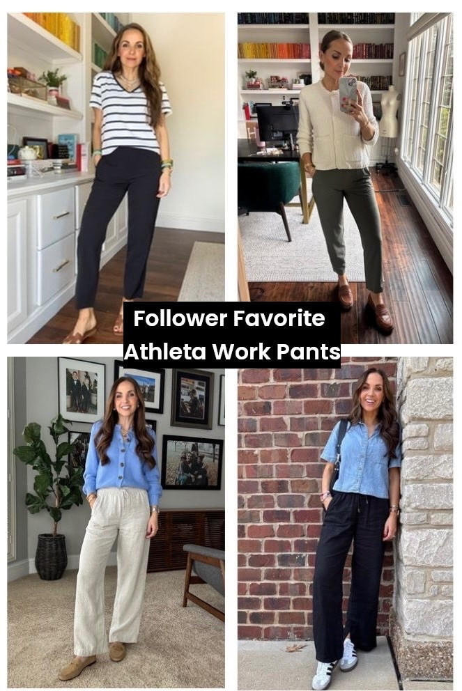 Mine (and your) favorite splurge worthy work pants are on major sale! Grab them now for the school year (teachers) or they are really comfortable for any work pant! I wear a 2 in the endless and Brooklyn pants and a XS in the linen pants

#LTKSaleAlert